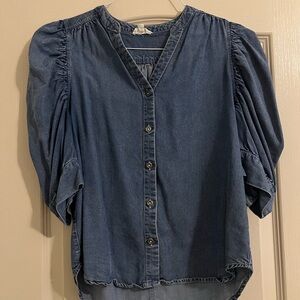 Women's Denim Blouse